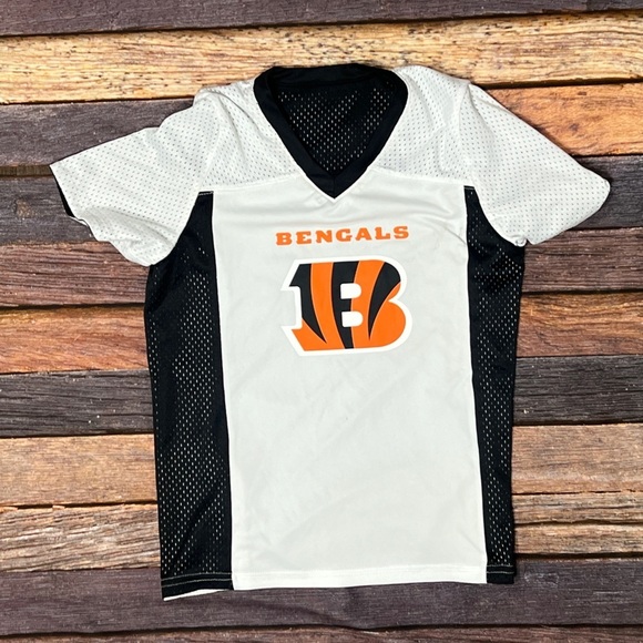 Cincinnati Bengals NFL Flag Football Boys Kids Reversible Jersey Youth - Picture 3 of 5